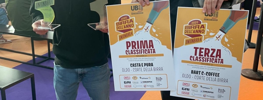 BIRRIFICIO OLDO - BIRRA dell'ANNO